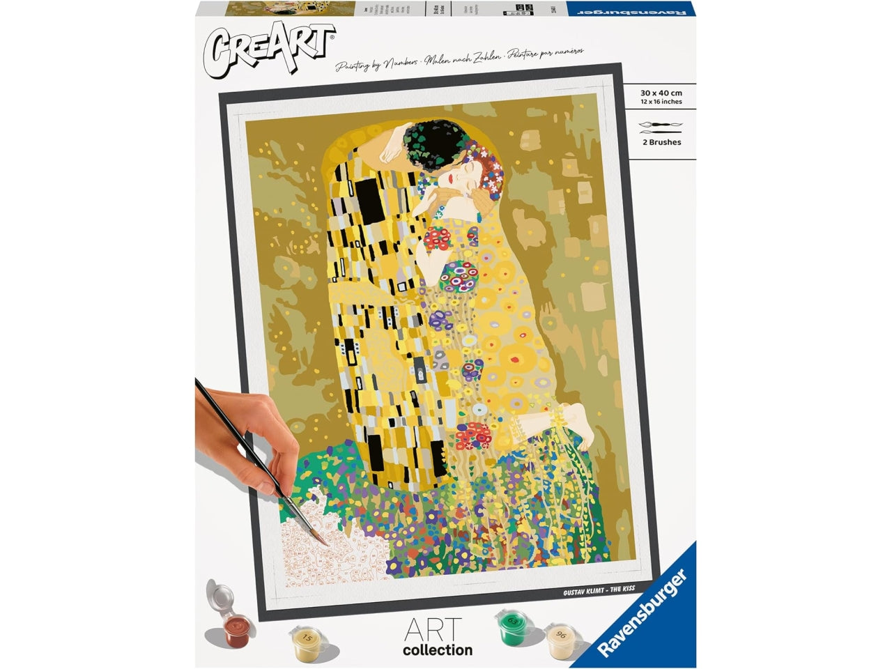 Creart adulto klimt, il bacio