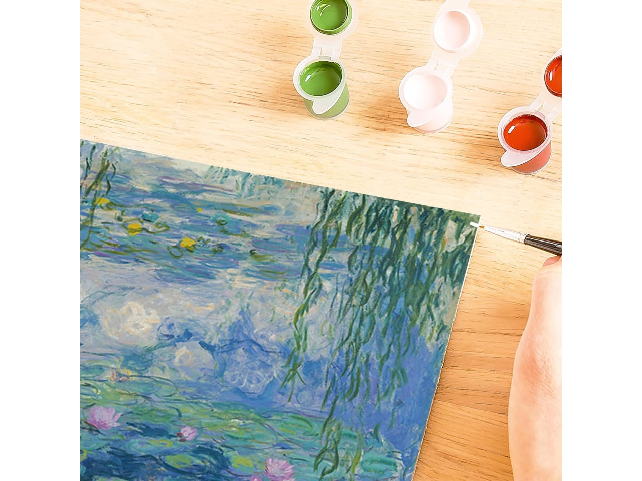 Creart adulto monet, le ninfee