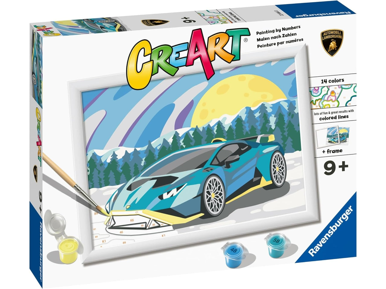Ravensburger creart serie d lamborghini