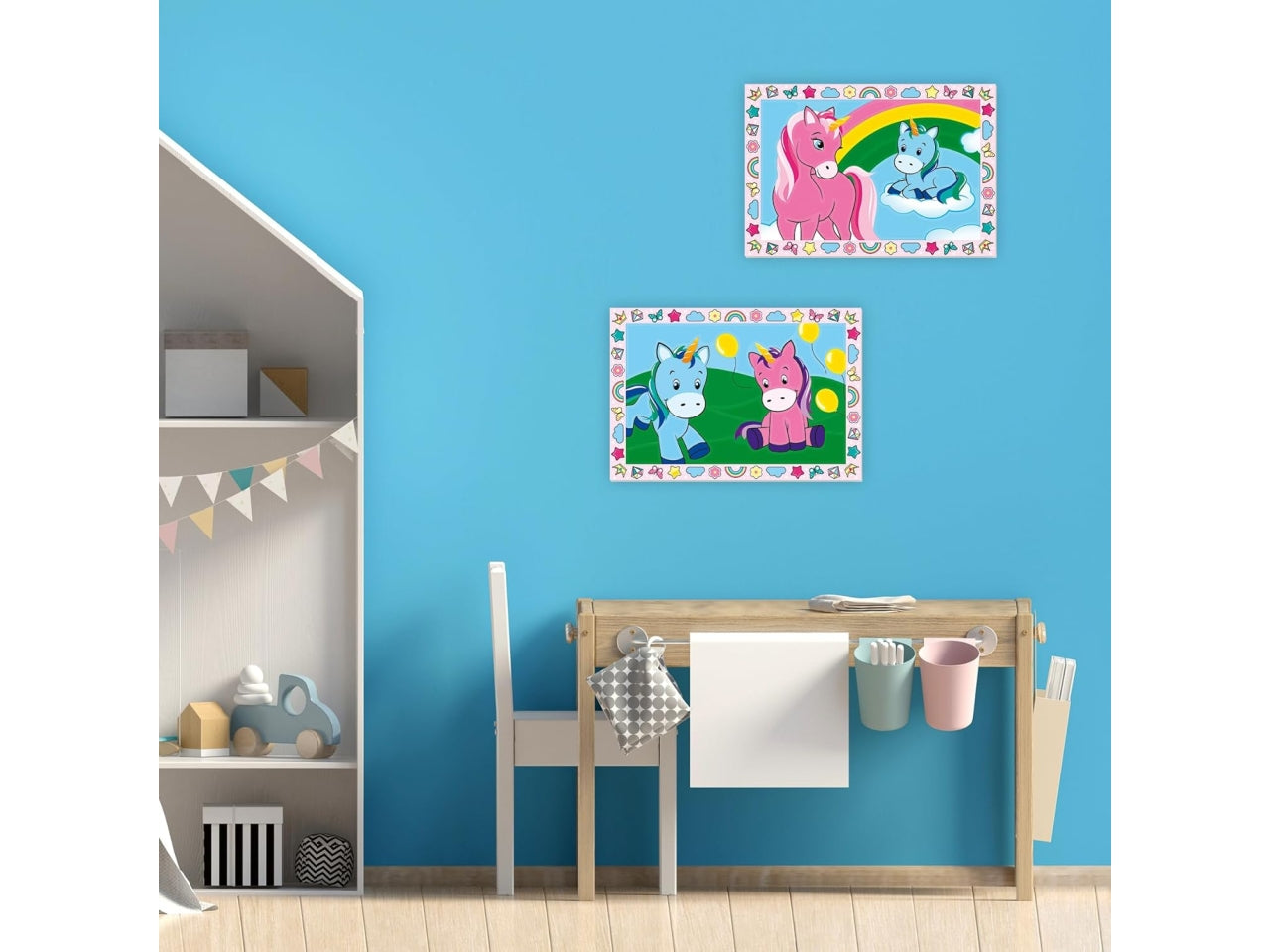 Ravensburger creart serie junior divertenti unicorni