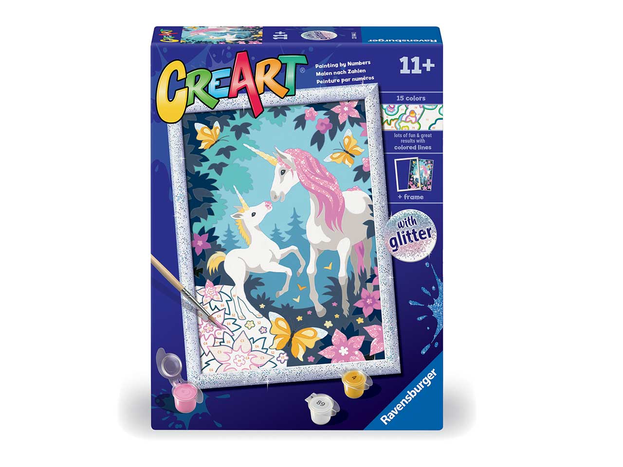 Creart serie d classic - unicorni glitter
