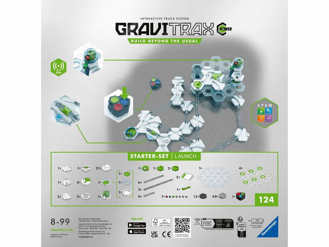 Gravitax power set