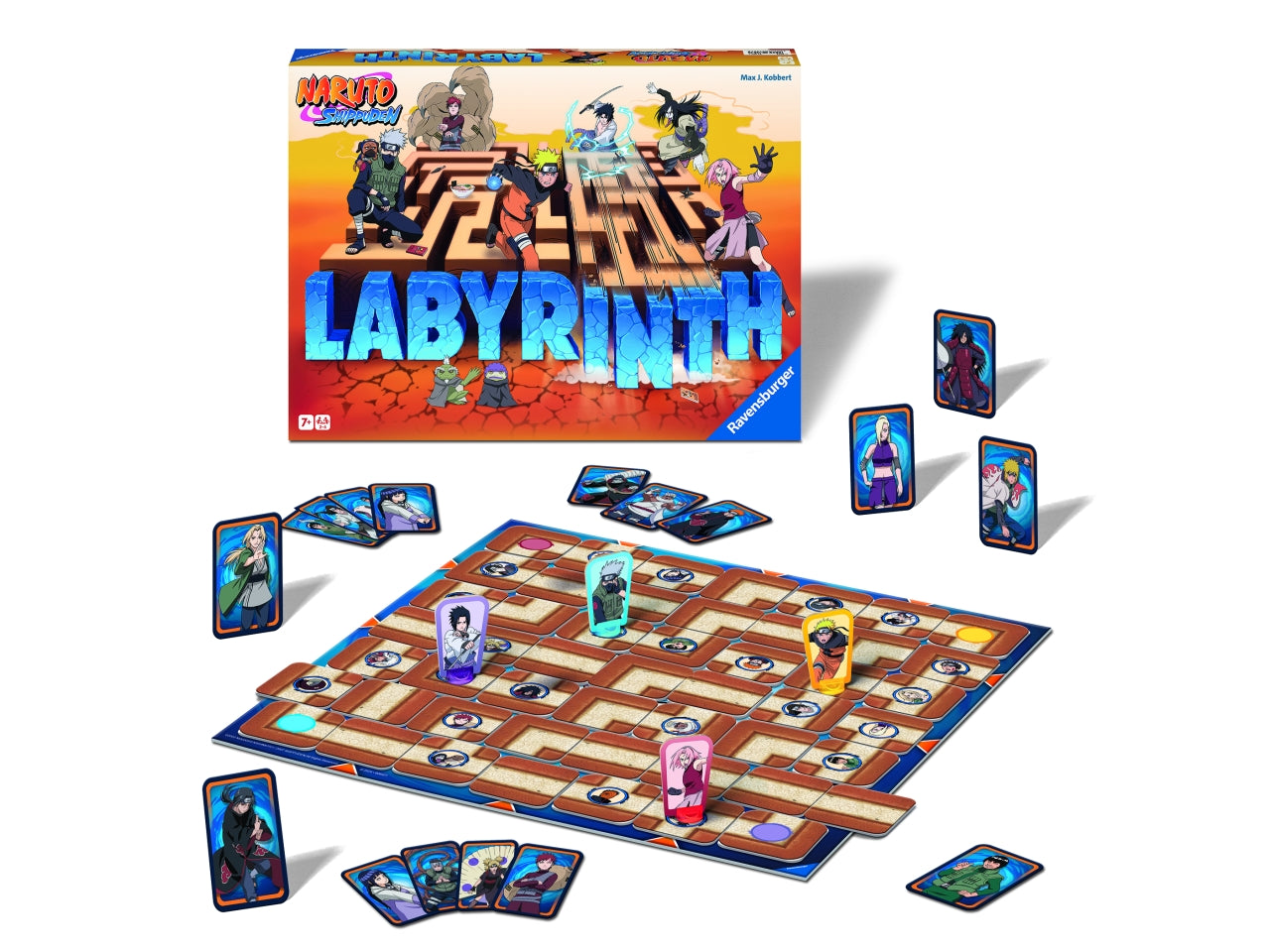 Naruto gioco da tavolo labyrinth