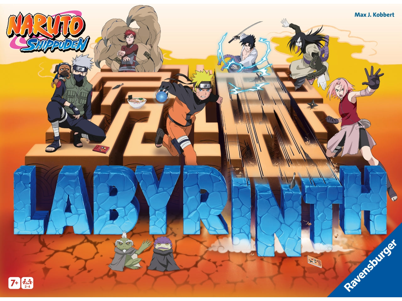 Naruto gioco da tavolo labyrinth