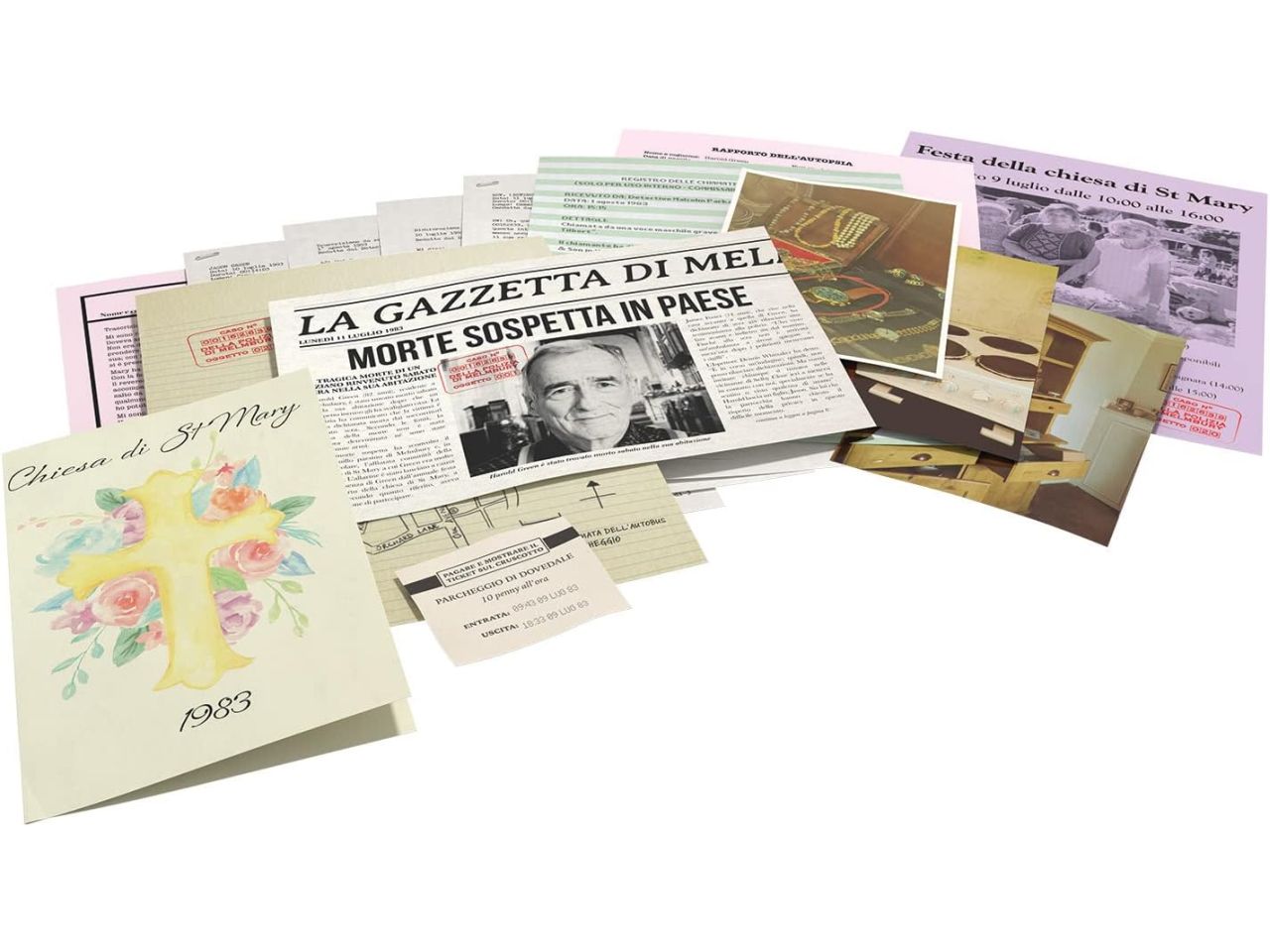 Gioco cold case ricetta per un delitto