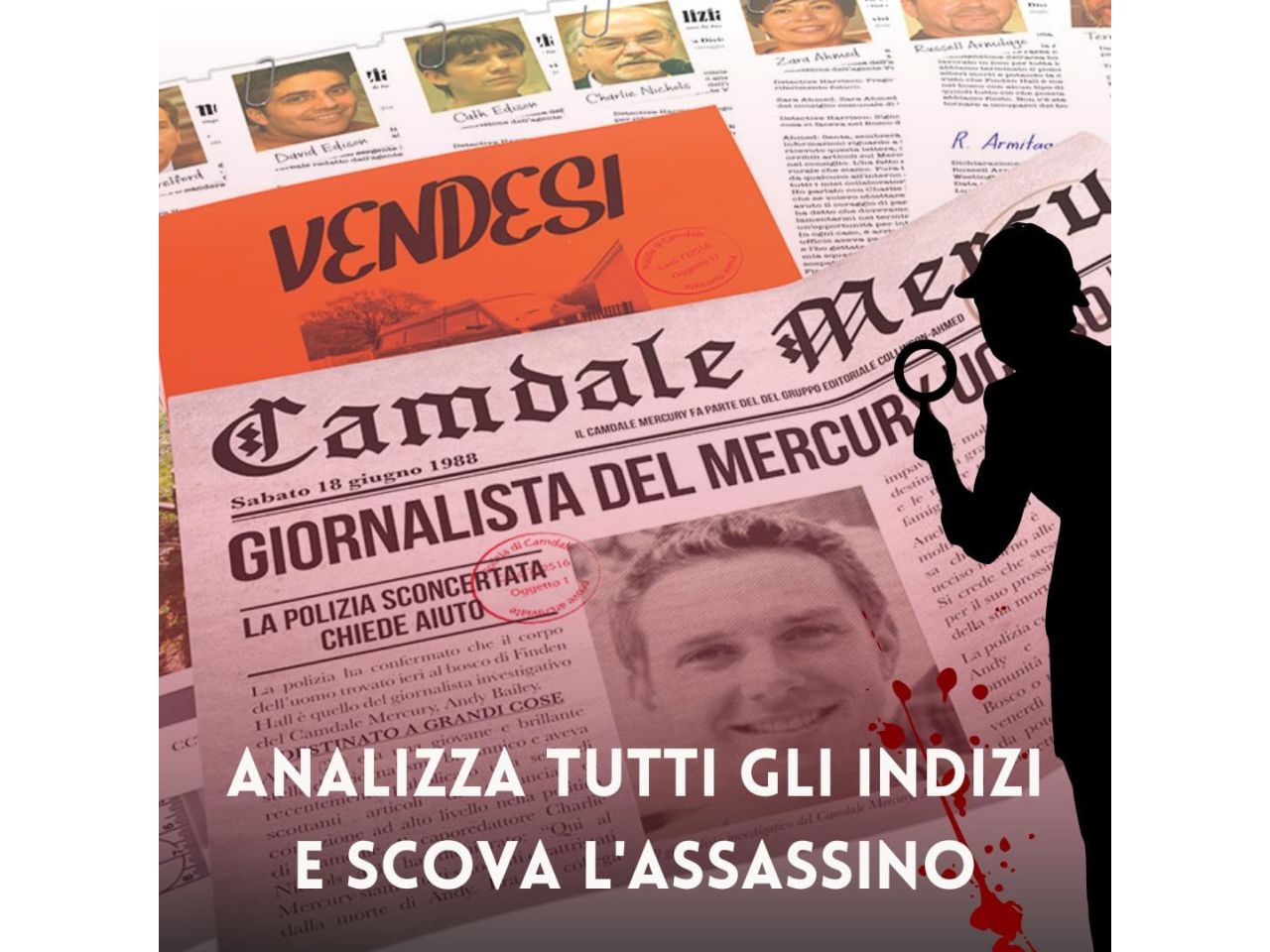 Gioco cold case ricetta per un delitto