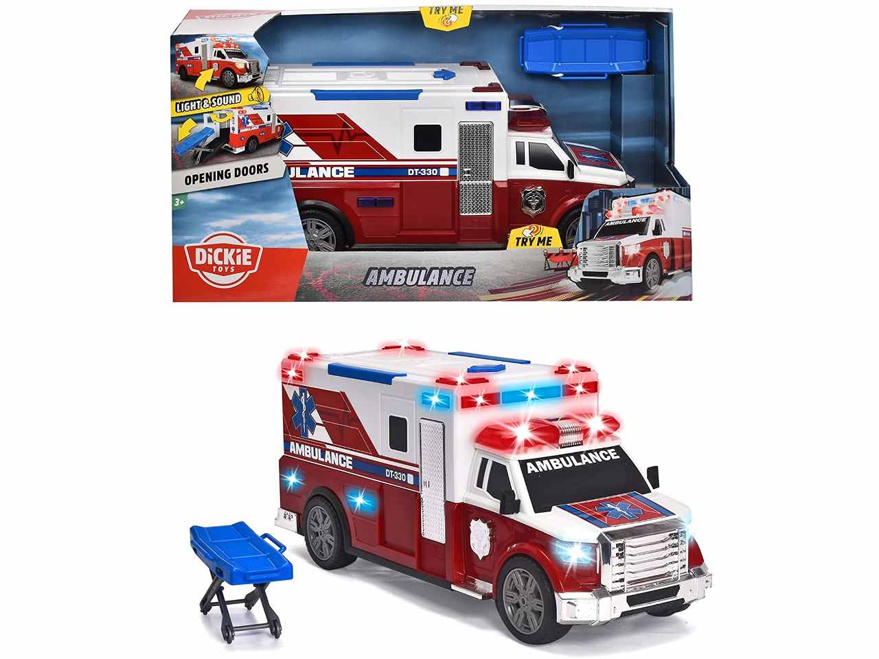 Ambulanza Dickie City Heroes Auto interattiva