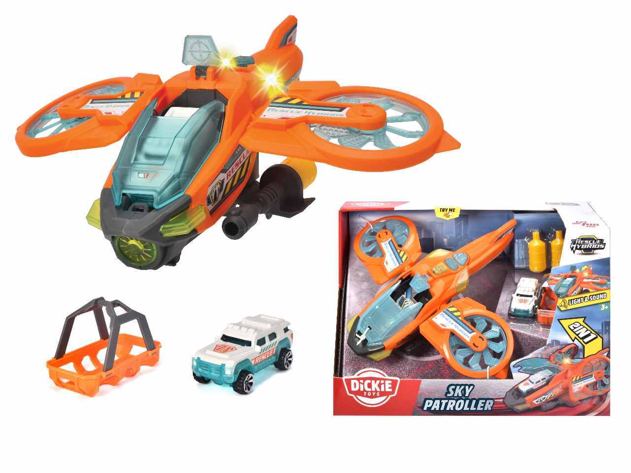 Sky patroller 35cm c/die cast 1:64 203794000$
