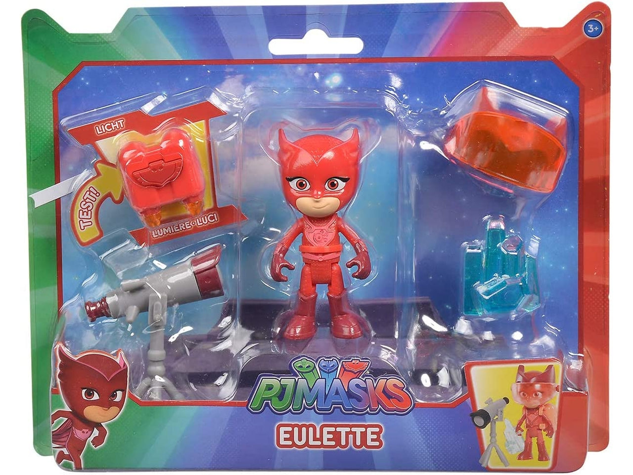 Pj mask personaggio gufetta da 8cm
