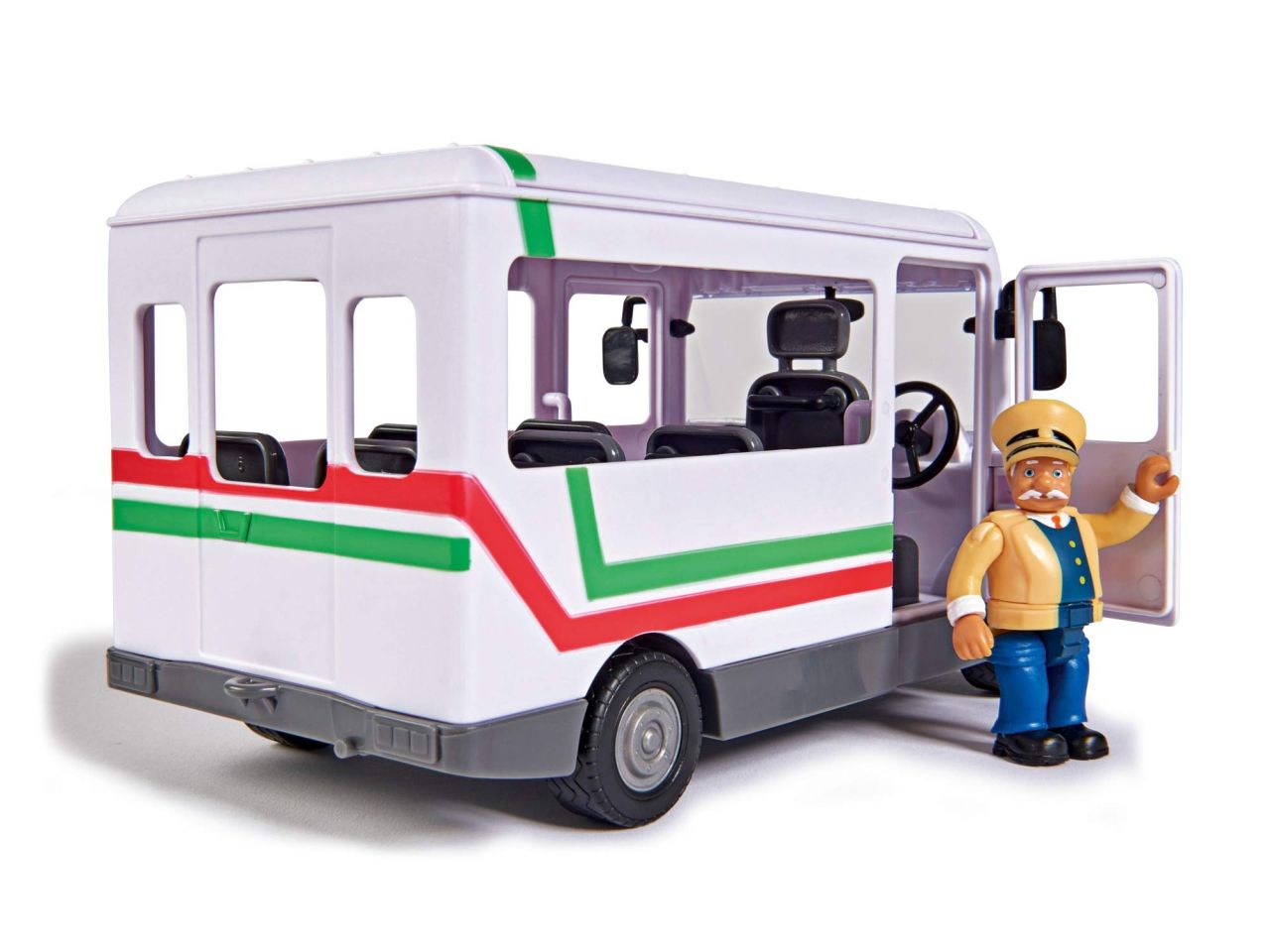 Sam il pompiere il bus di trevor con personaggio