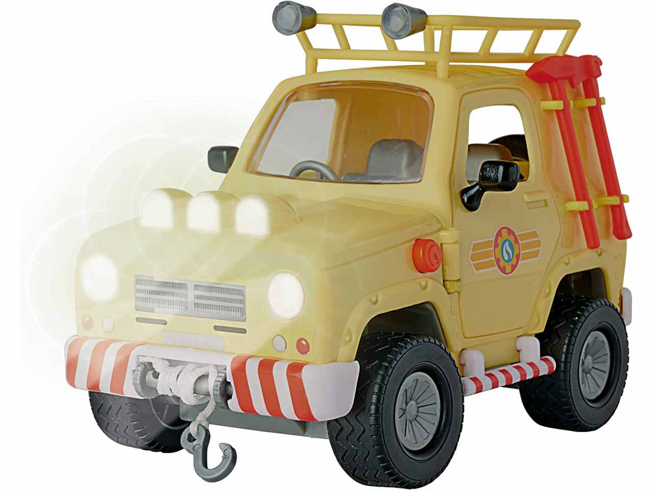 SAM IL POMPIERE VEICOLO MOUNTAIN 4X4 CON PERSONAGGIO