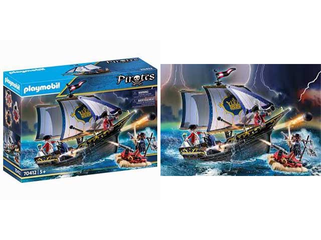 Playmobil nave della marina reale 70412