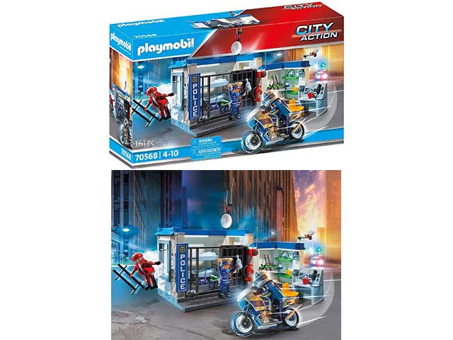 Playmobil city fuga dalla stazione70568