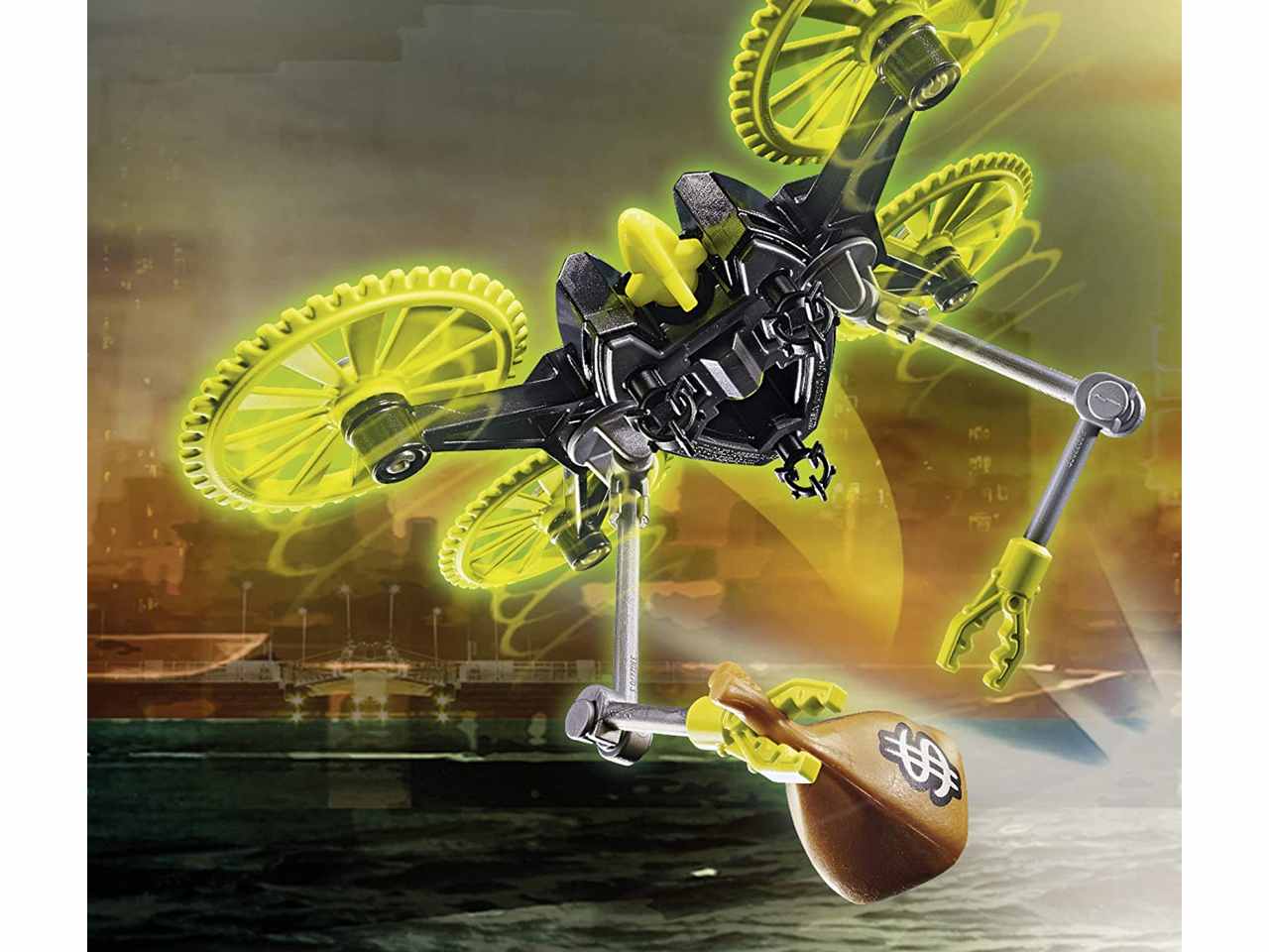 Playmobil jet della poliz.e drone 70780