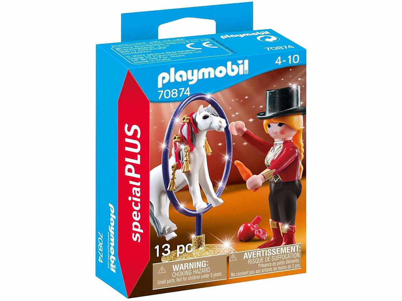 Playmobil addestratrice cavallo 70874