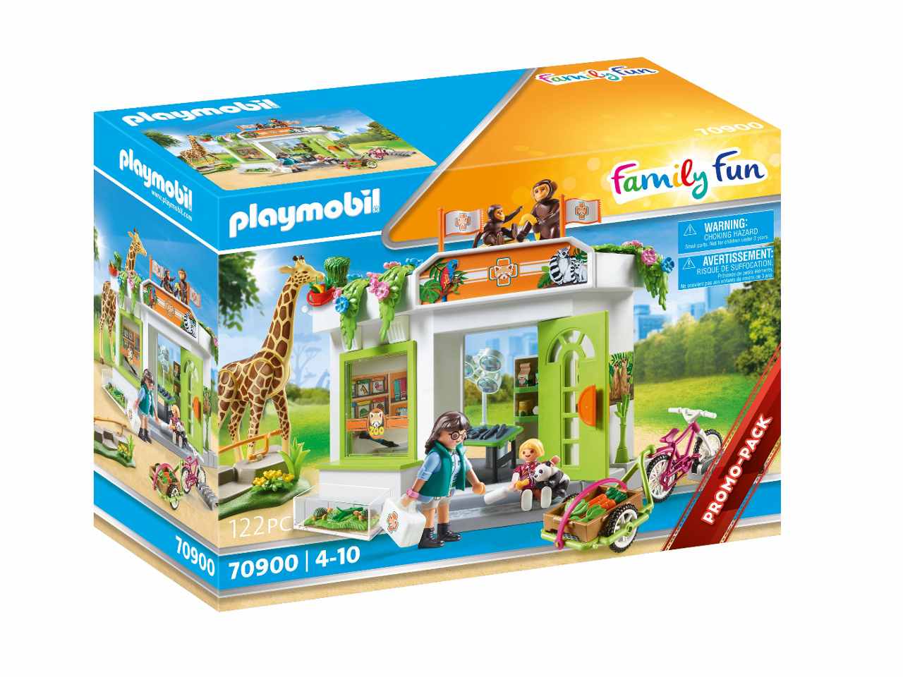 Playmobil clinica veter.dello zoo 70900