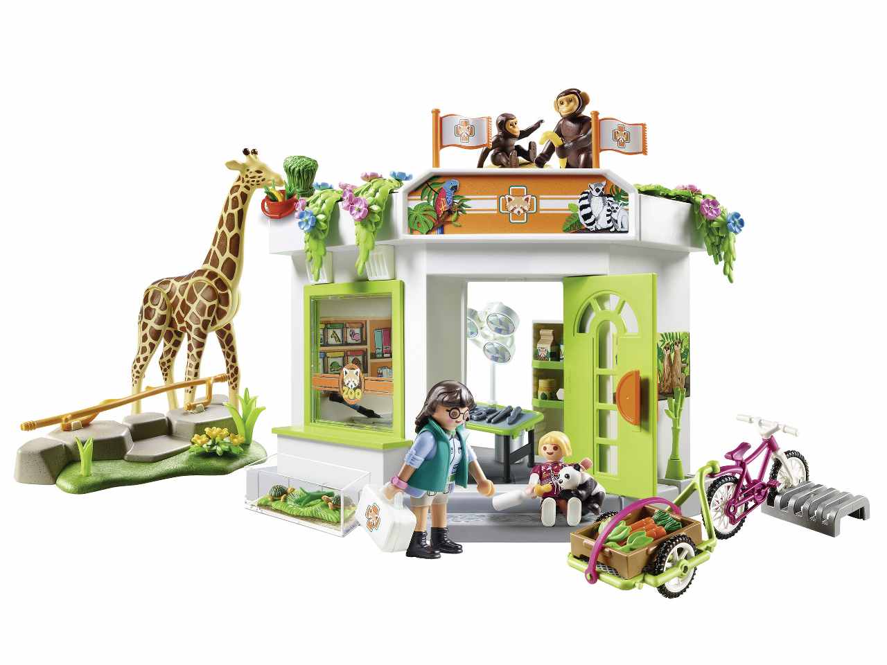 Playmobil clinica veter.dello zoo 70900