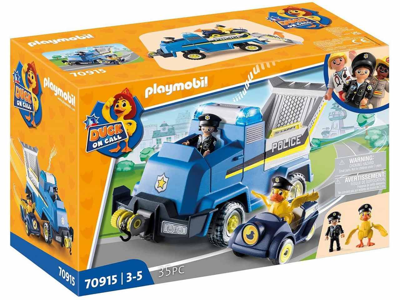 Playmobil veicolo di soc.della polizia 70915