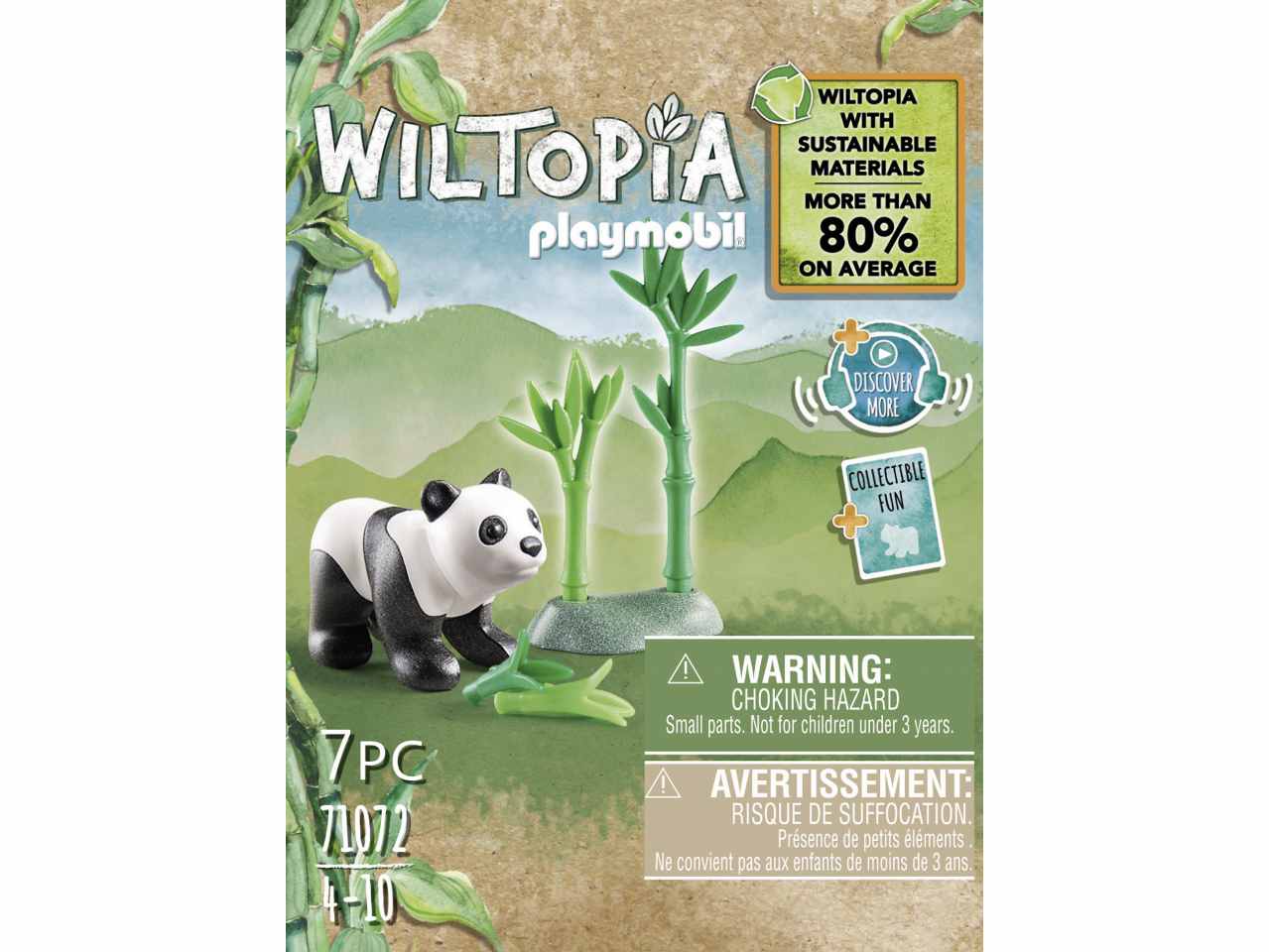 PLAYMOBIL wiltopia piccolo panda