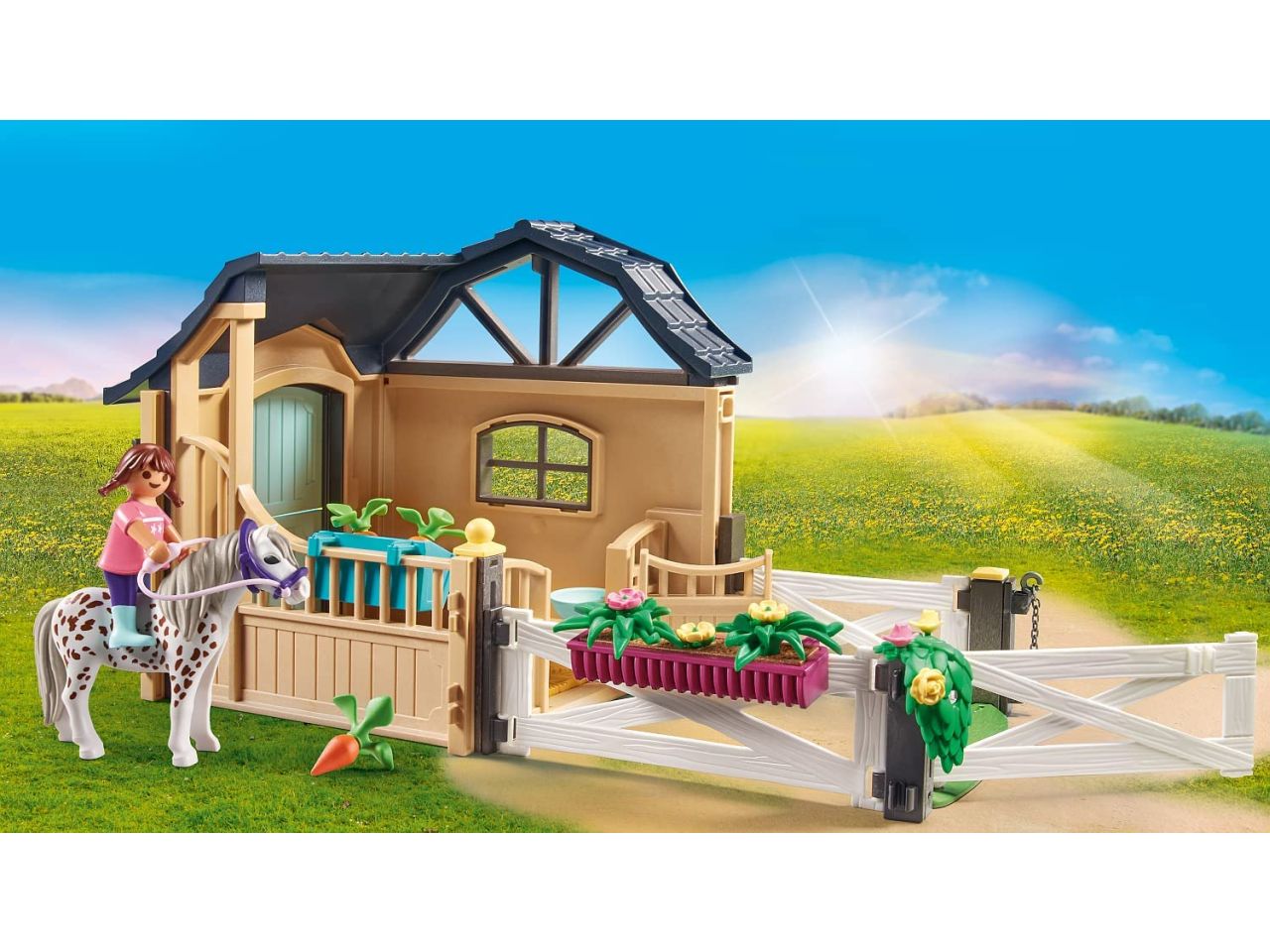 Playmobil estensione stalla