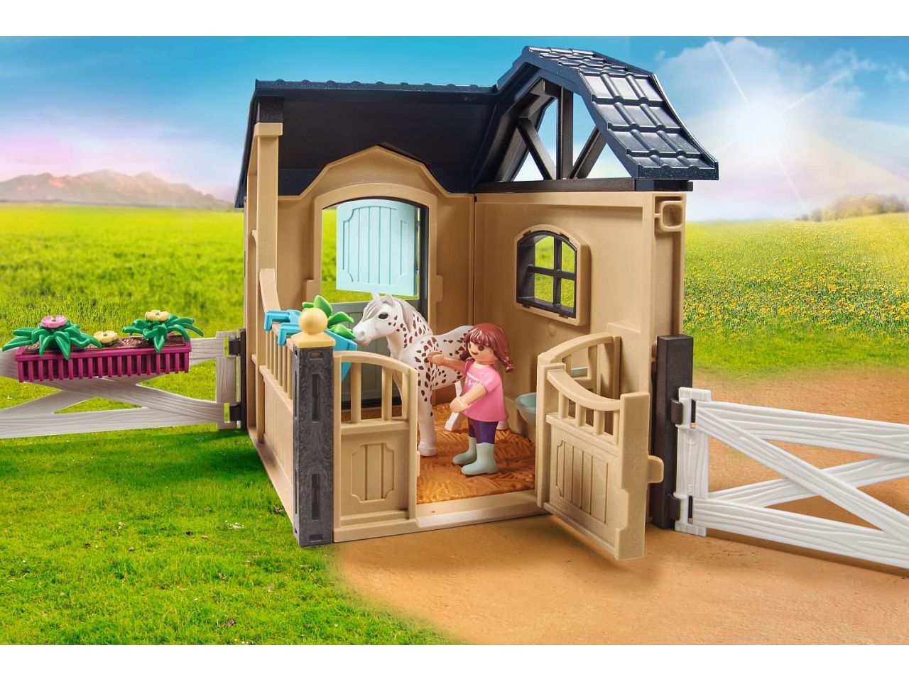Playmobil estensione stalla
