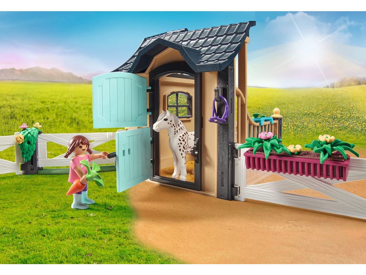 Playmobil estensione stalla