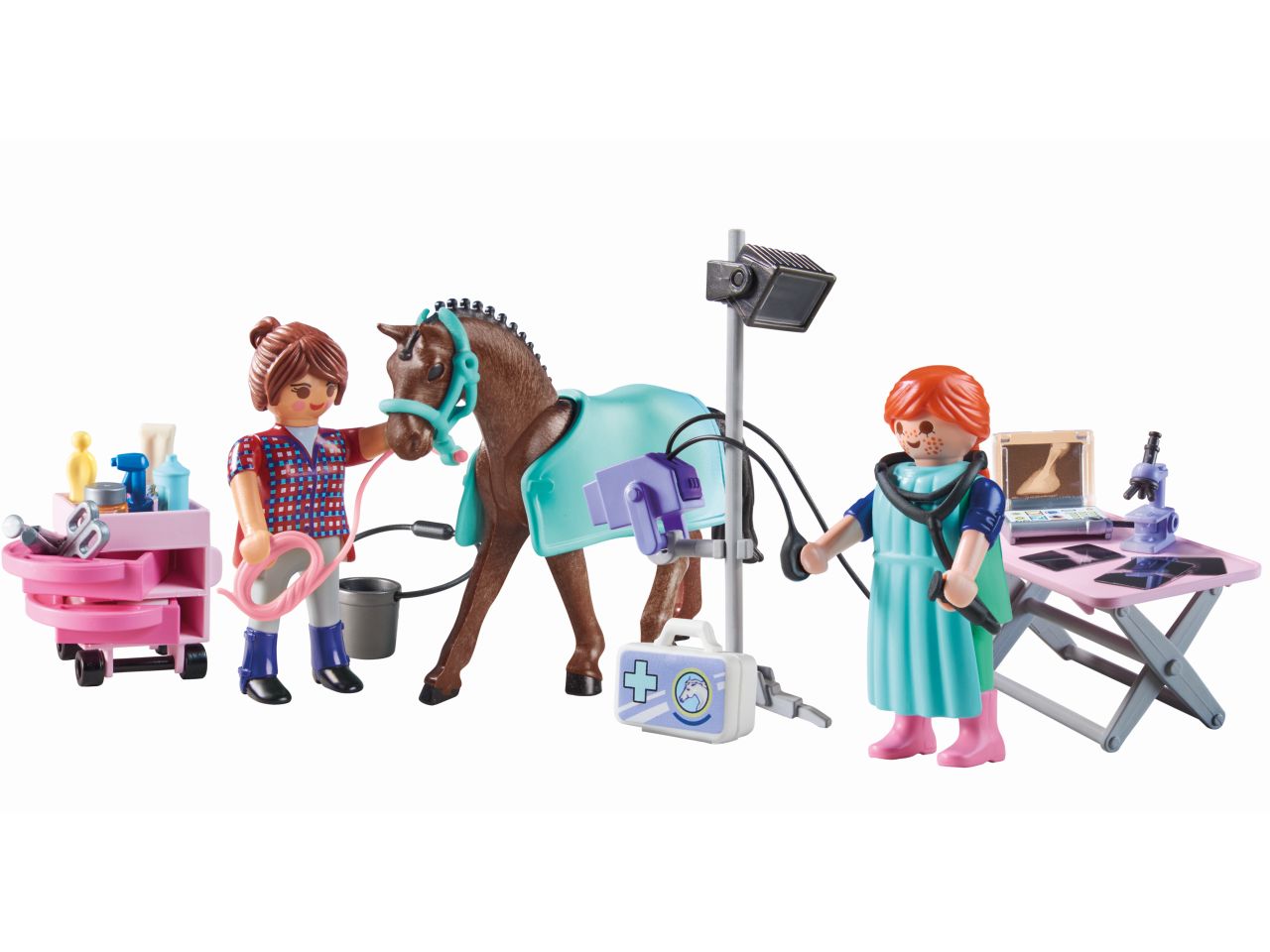 Playmobil veterinaria del maneggio