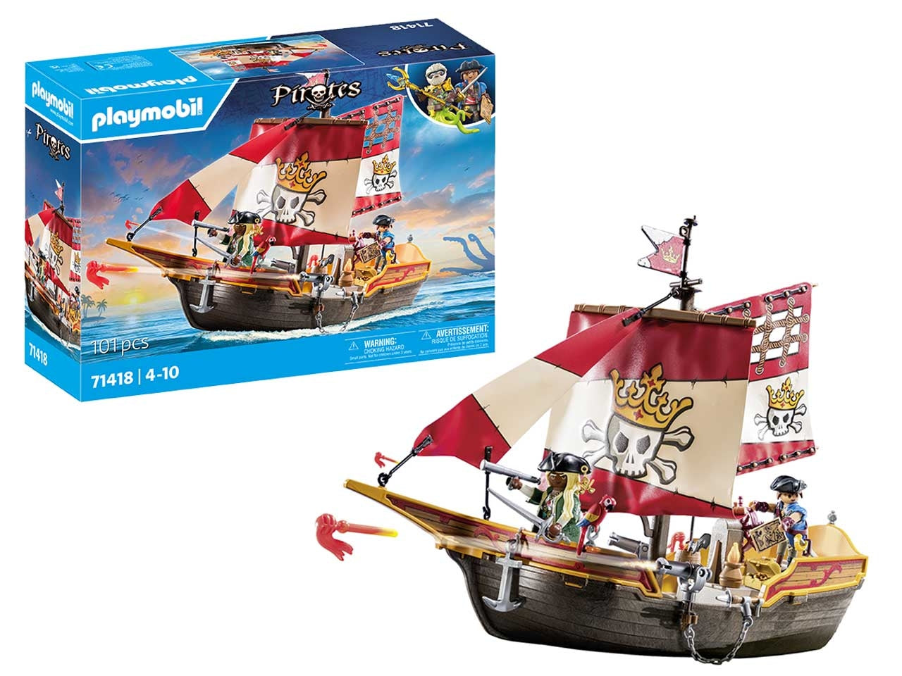 Playmobil Pirates nave pirata
