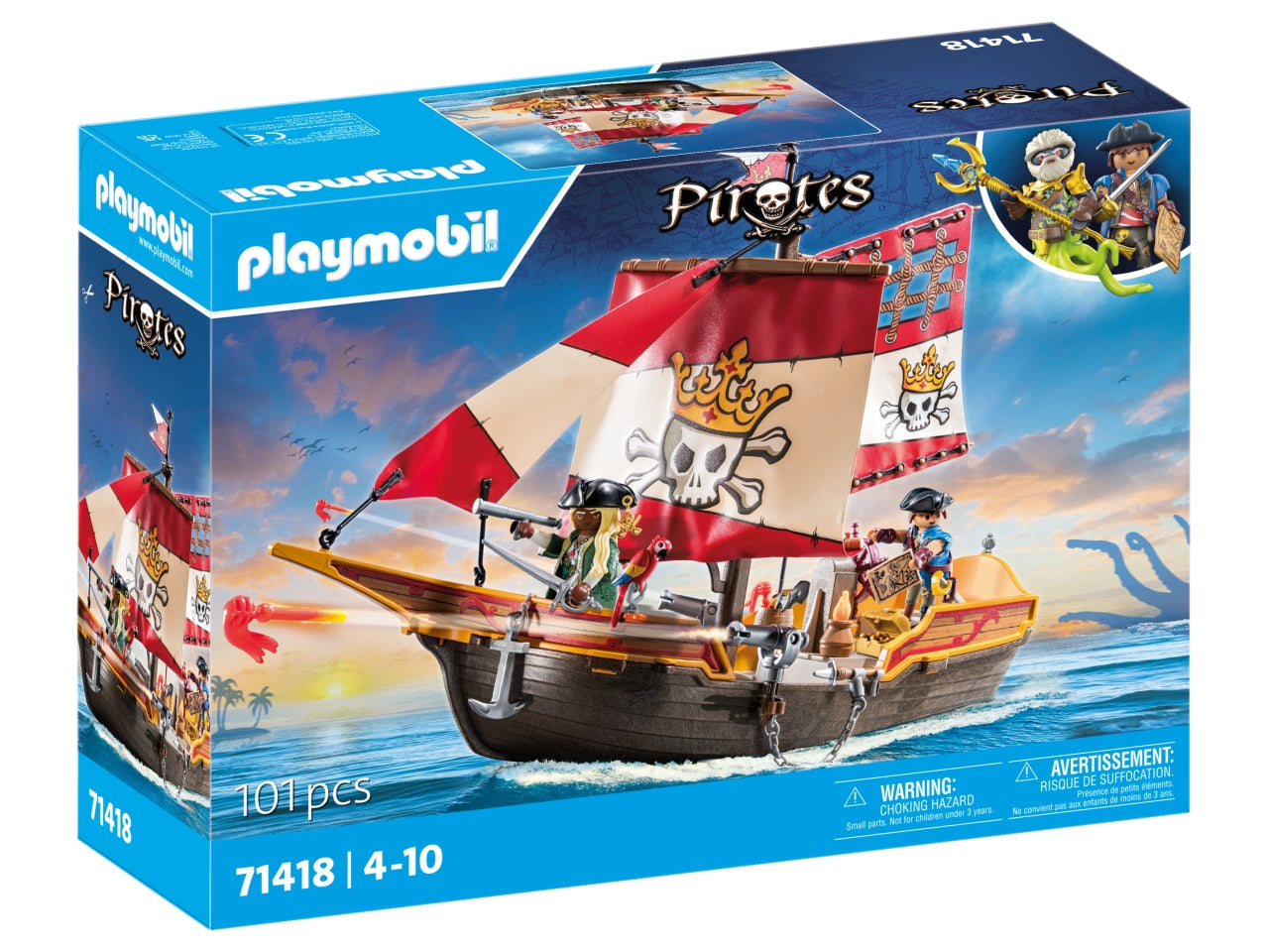 Playmobil Pirates nave pirata