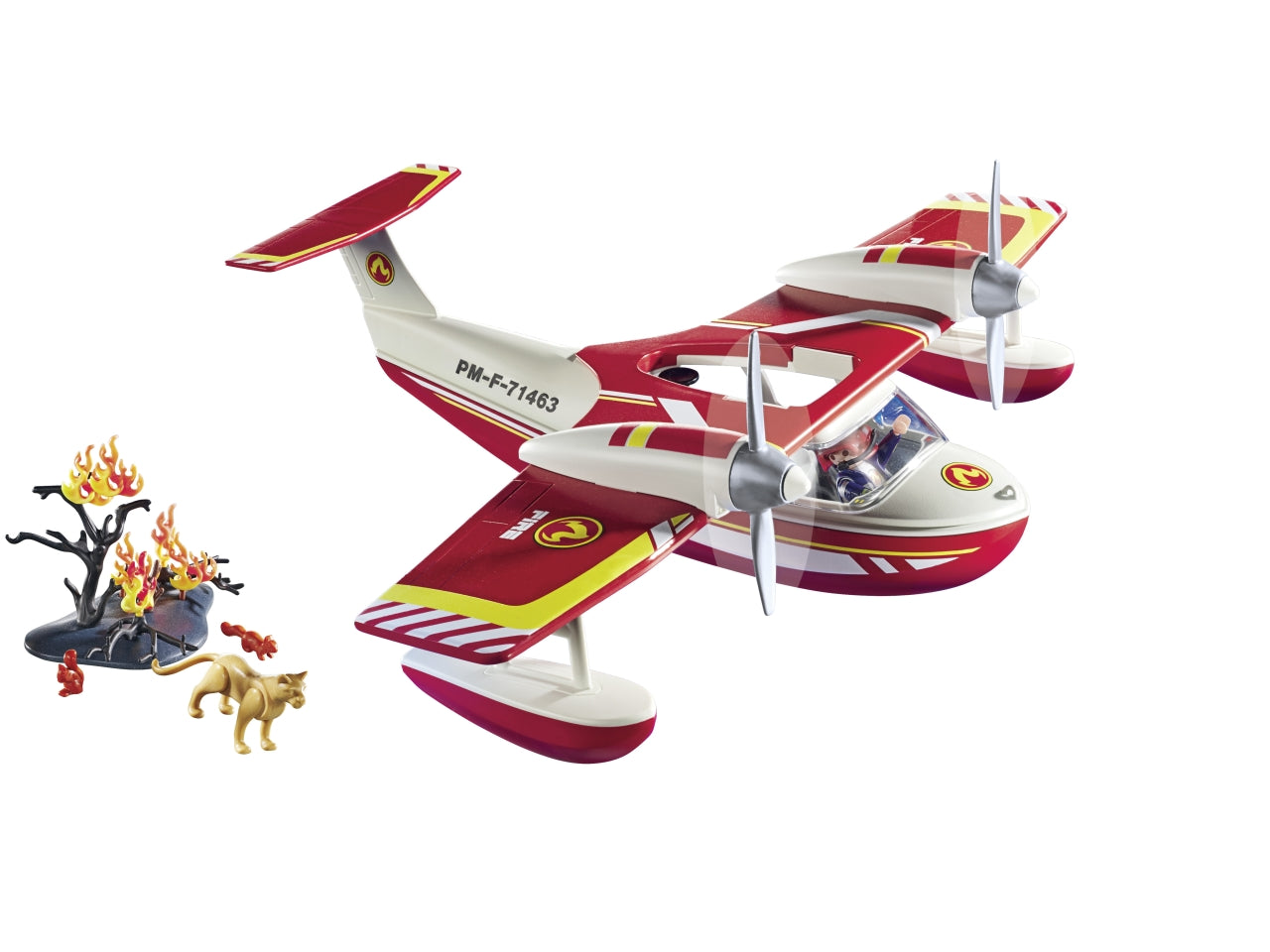 Playmobil idrovolante dei pompieri