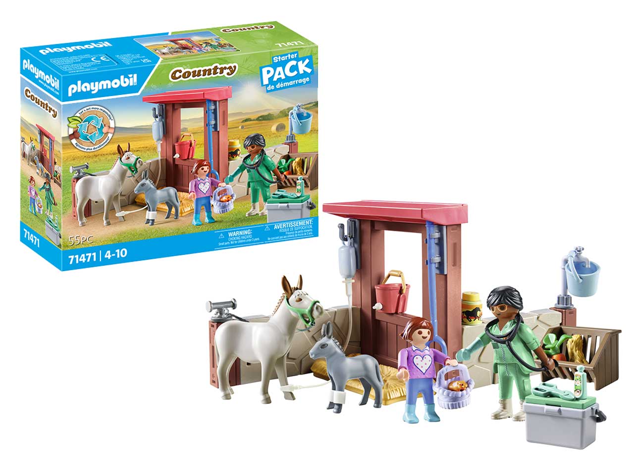 Playmobil veterinaio della fattoria