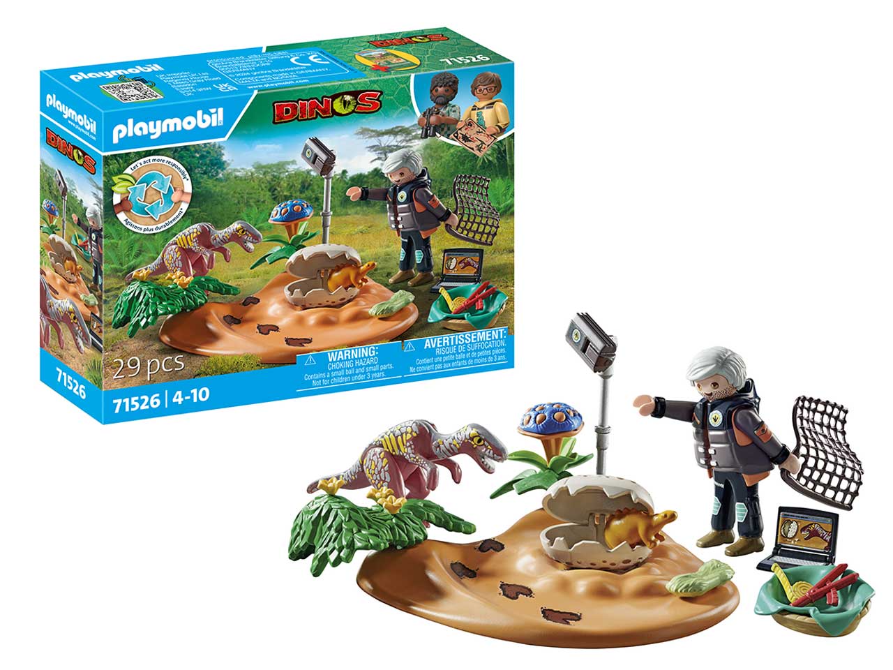 Playmobil nido di stegosauro