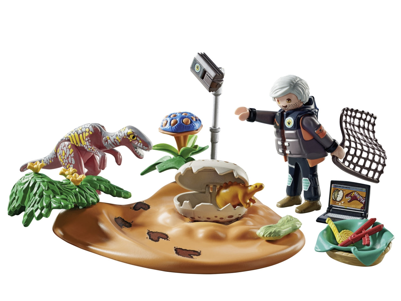 Playmobil nido di stegosauro