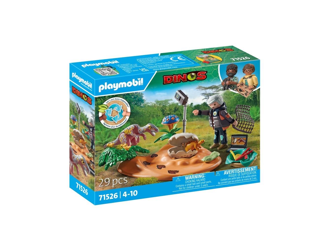 Playmobil nido di stegosauro