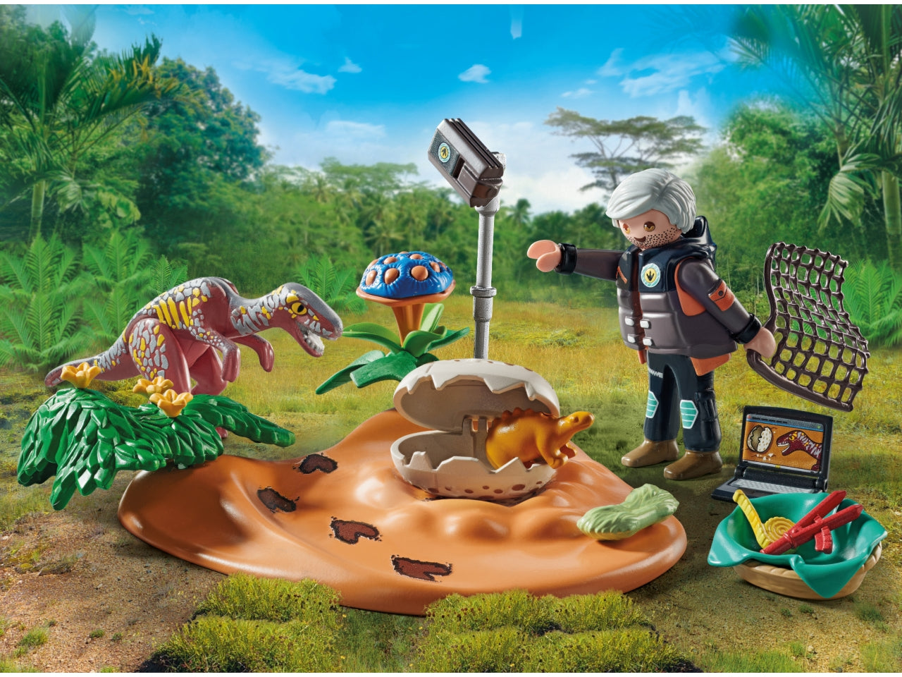 Playmobil nido di stegosauro