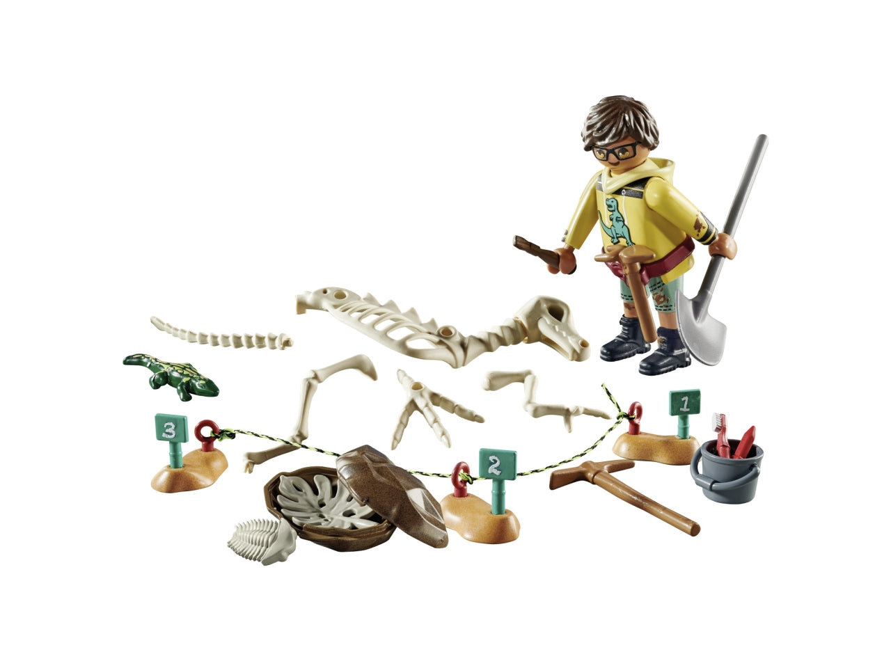 Playmobil fossili di dinosauro