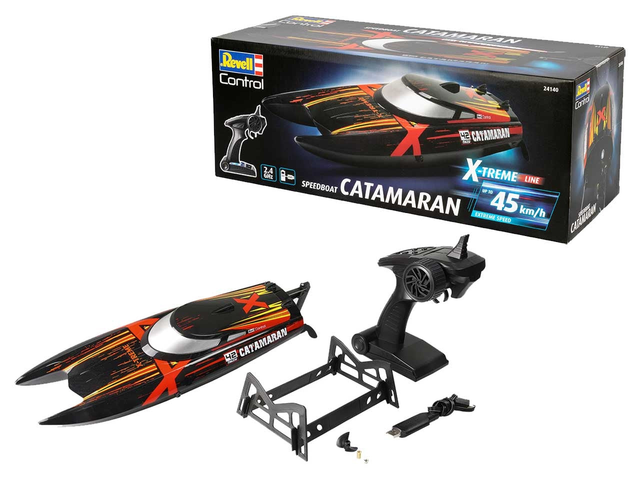 Revell x-treme barca catamarano radiocomandata