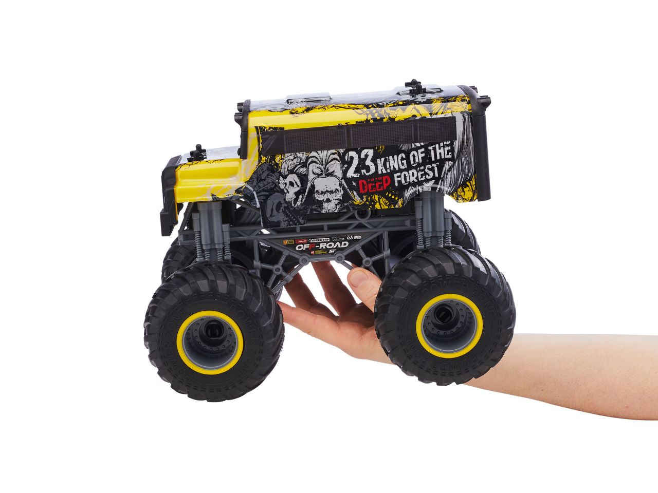 Auto radiocomandata monster truck king of the forest