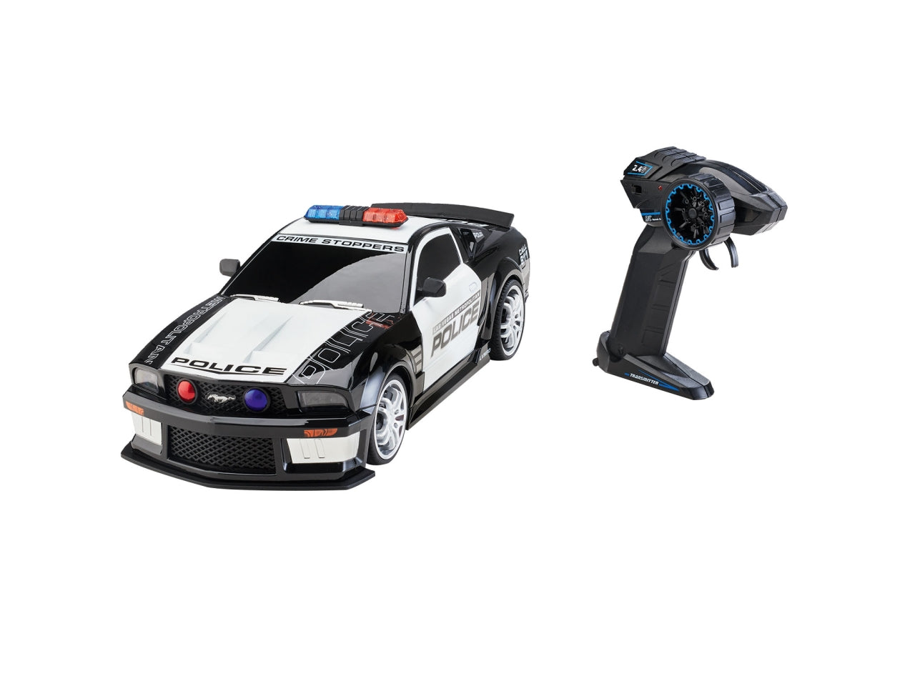 Auto ford mustang polizia radiocomandata