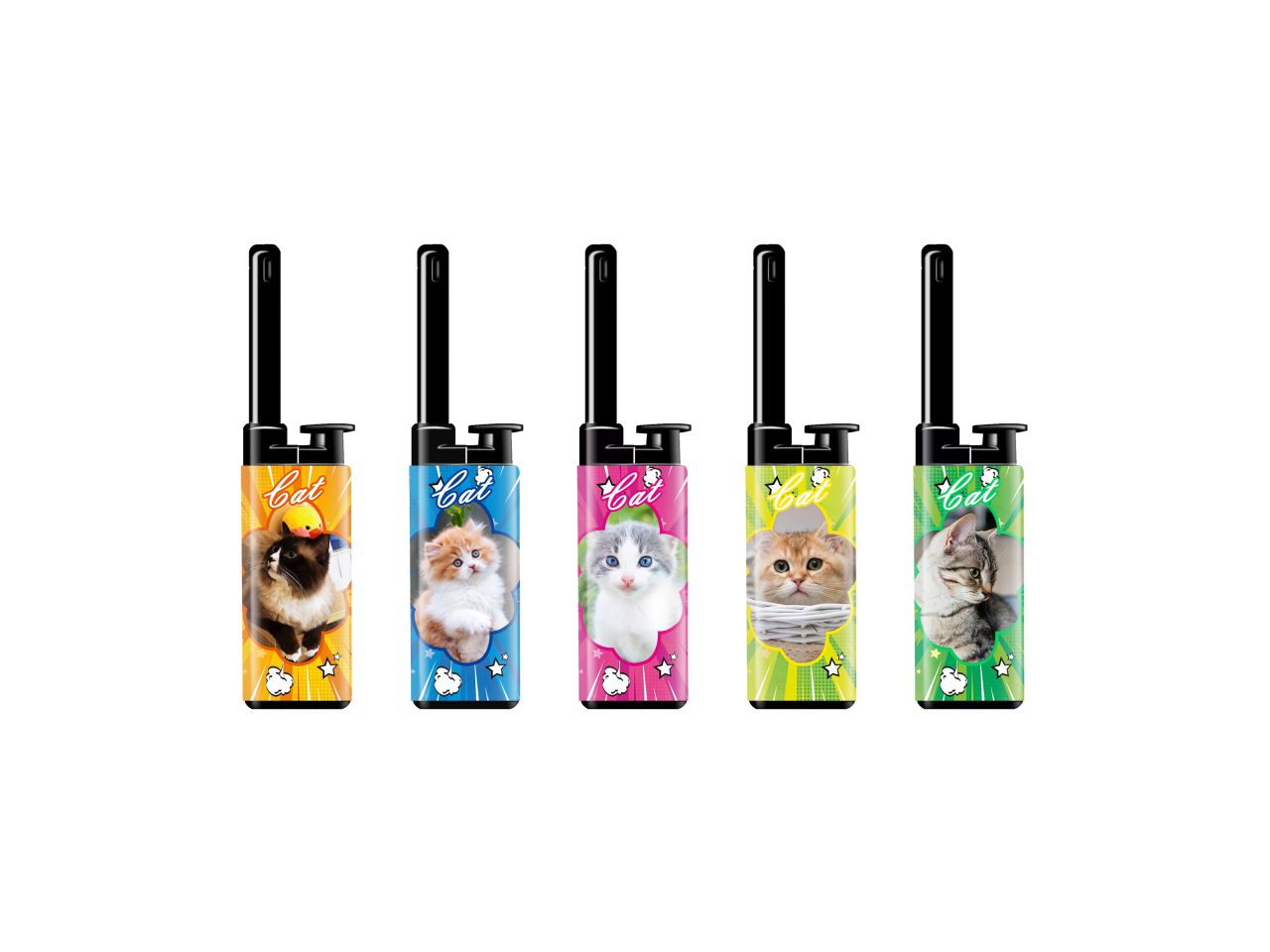 Accendigas atomic mini bbq lighter julia softflame ricaricabile fruit fresh