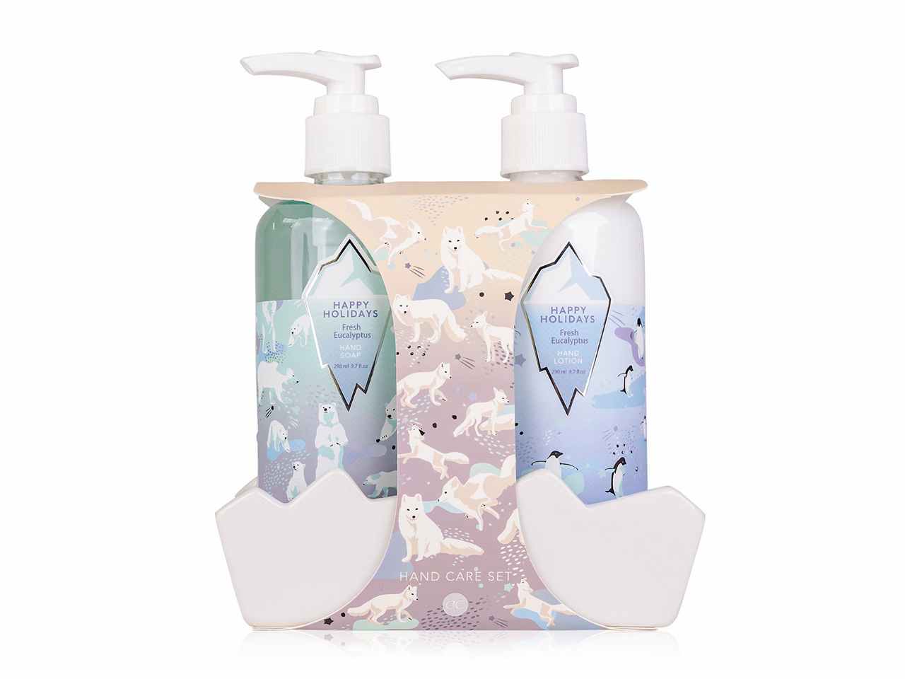 Sapone 290ml happy holidays c/piatto 6054258$
