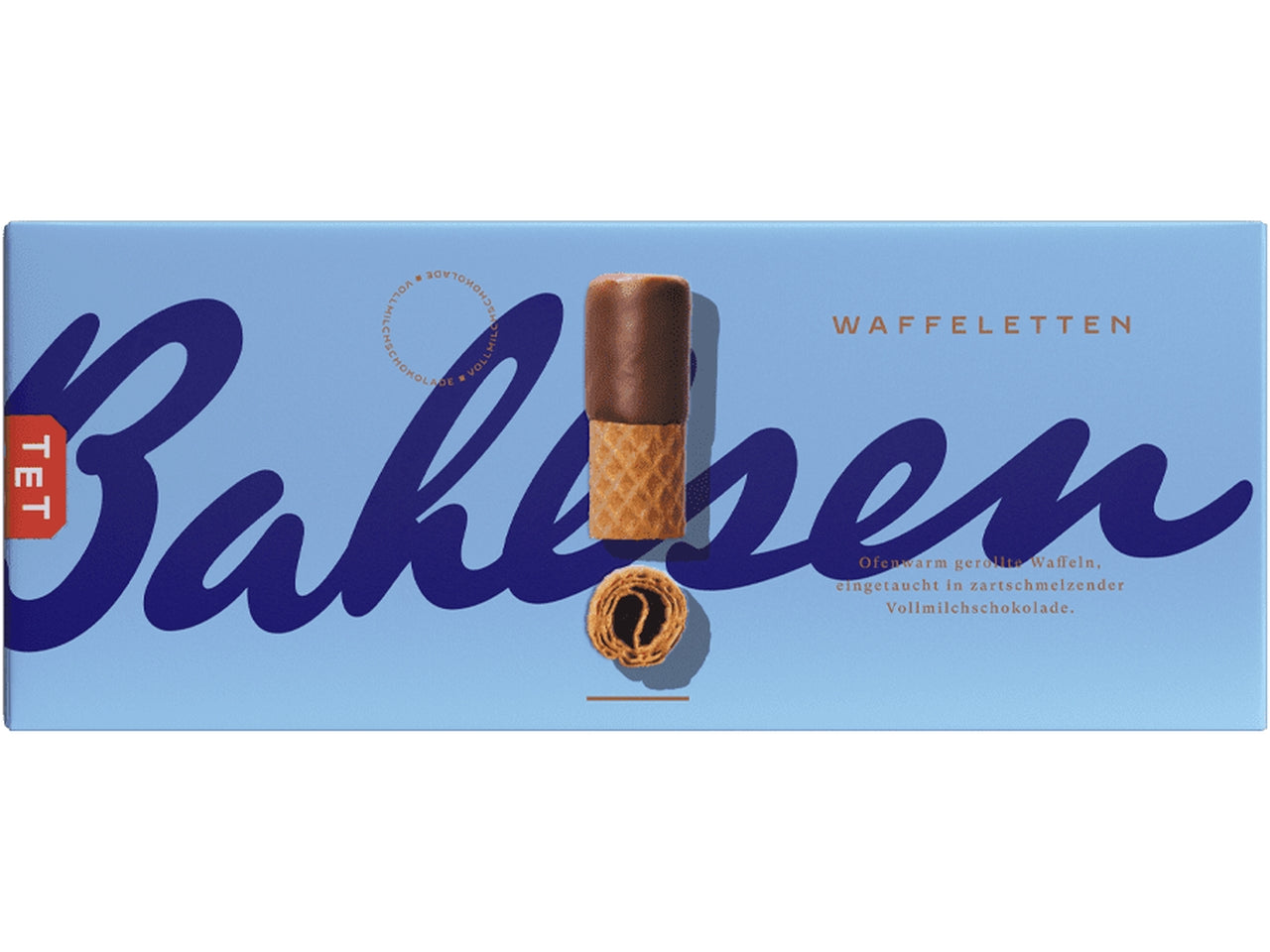 Biscotto waffeletten al cioccolato fondente da 100gr