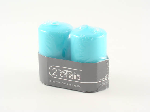 Candela moccolo col 50 2 pezziturc8-f100060-2
