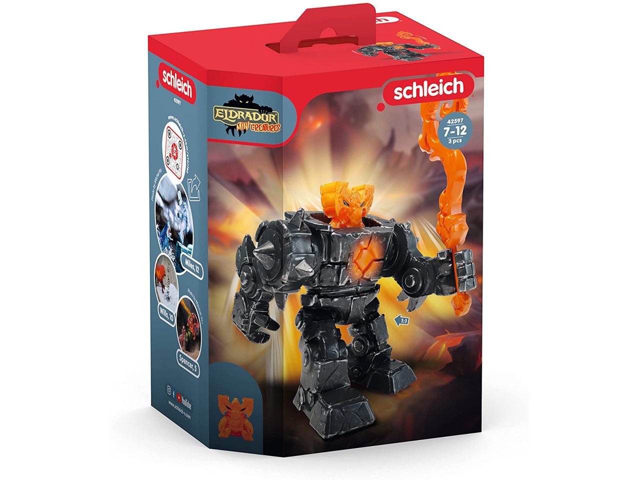 Robot di lava dell'ombra eldrador mini