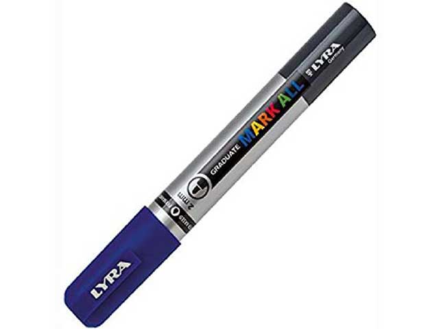 Lyra marcatore all 2mm blu