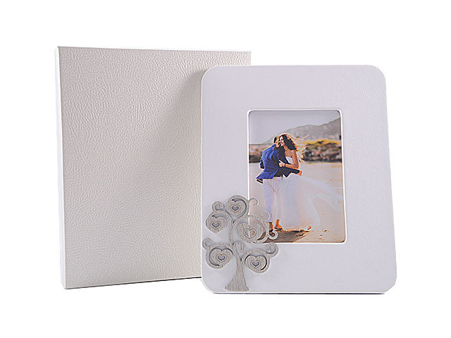Porta foto pelle 22x27cm con albero lp0252lt