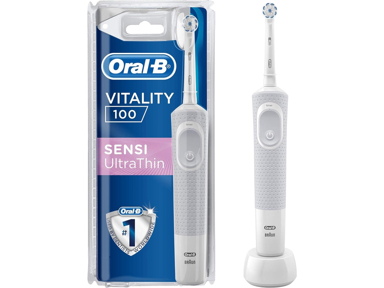 Oral b spazzolino vitality sensitive$
