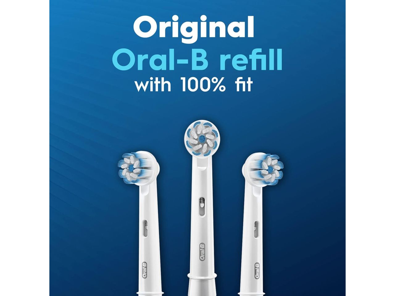 Oral b ricambi per spazzolini elettrici sensitive clean - confezione da 2 ricambi