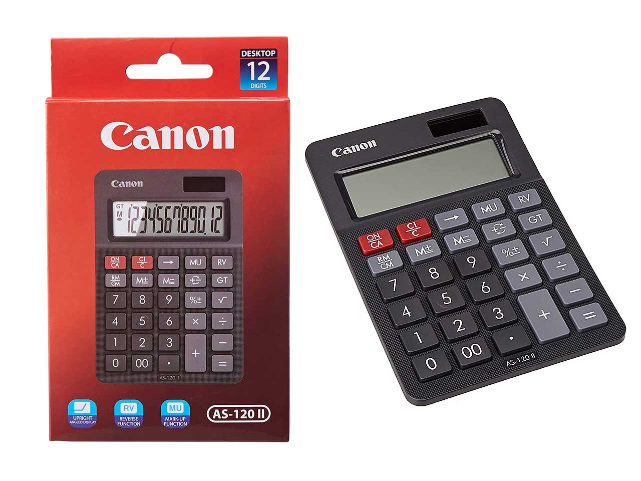 Calcolatrice Canon colore nero 10x14.5x3.35