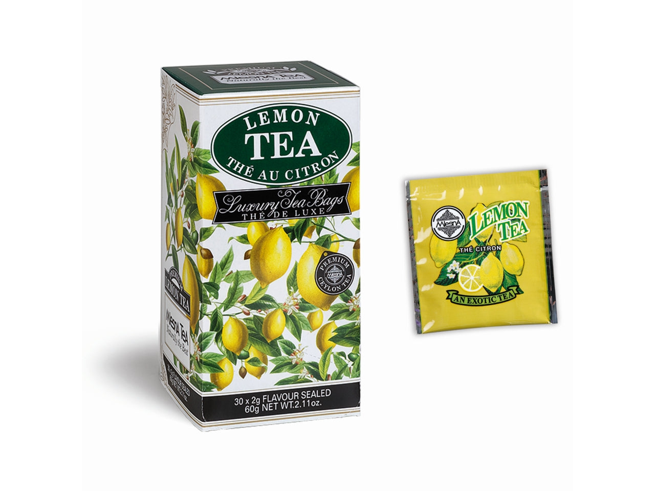 Tè al limone - la confezione comprende 30 filtri da 2gr ciascuno